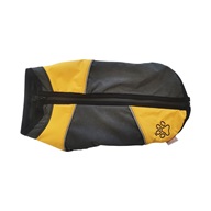Obleček Vesta Esmé Tulák LUX šedá-okrová 32cm - Oblečky pro psy: vesty, bundy, kombinézy