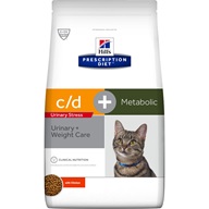 Hill's Prescription Diet Feline c/d Urinary Stress + Metabolic 8 kg - Veterinární diety pro kočky