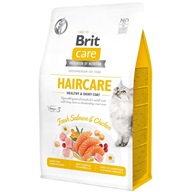 Brit Care Cat Grain-Free Haircare Healthy & Shiny Coat 400 g - Granule pro dospělé kočky