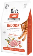 Brit Care Cat Grain-Free Indoor Anti-stress 2 kg - Granule pro kočky, krmivo pro kočky