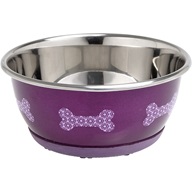 Miska nerez Selecta růžová 500ml Flamingo - Nerezové misky