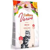 Calibra Cat Verve Grain Free Adult Chicken&Turkey 3,5 kg - Granule pro kočky, krmivo pro kočky