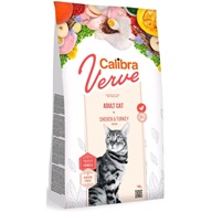 Calibra Cat Verve Grain Free Adult Chicken&Turkey 750 g - Granule pro kočky, krmivo pro kočky