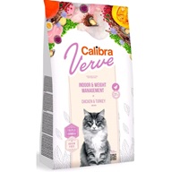 Calibra Cat Verve Grain Free Indoor&Weight Chicken 3,5 kg - Granule s krátkou exp.