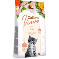 Calibra Cat Verve Grain Free Kitten Chicken&Turkey 3,5 kg - Granule pro kočky, krmivo pro kočky