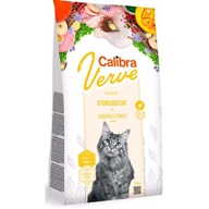Calibra Cat Verve Grain Free Sterilised Chicken&Turkey 3,5 kg - Granule pro kočky, krmivo pro kočky