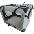 A.K. transportní box Dogcrate 82x58x58 šedý - Letní tipy