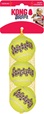 KONG SqueakAir Balls M 3 ks - Hračky pro psy