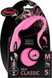 Flexi Classic NEW M lanko 5 m růžové 20 kg - Vodítka