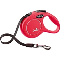 Flexi Classic NEW XS pásek 3 m červené 12 kg - Postroje a vodítka