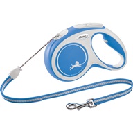 Flexi New Comfort M lanko 5 m modré 20 kg - Vodítka navíjecí