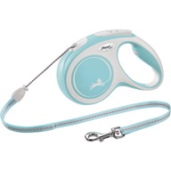 Flexi New Comfort M lanko 5 m sv. modré 20 kg - Vodítka navíjecí