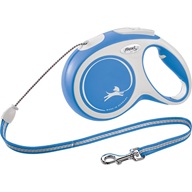 Flexi New Comfort M lanko 8 m modré 20 kg - Vodítka navíjecí