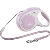 Flexi New Comfort M lanko 8 m sv. růžové 20 kg - Vodítka navíjecí