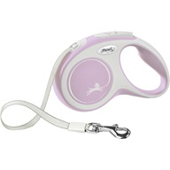 Flexi New Comfort S pásek 5 m sv. růžové 15 kg - Vodítka navíjecí