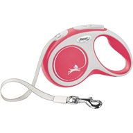 Flexi New Comfort S pásek 5 m červené 15 kg - Vodítka navíjecí