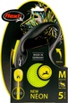 Flexi New Neon M lanko 5 m žluté 20 kg - Vodítka