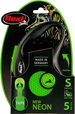 Flexi New Neon S pásek 5 m zelené 15 kg - Vodítka