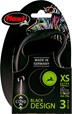 Flexi Black Design XS lanko 3 m černé 8 kg - Vodítka
