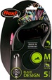 Flexi Black Design M lanko 5 m růžové 20 kg - Vodítka