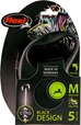 Flexi Black Design M lanko 5 m černé 20 kg - Vodítka