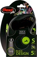 Flexi Black Design S pásek 5 m zelené 15 kg - Vodítka