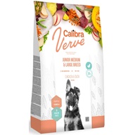 Calibra Dog Verve GF Junior Medium & Large Chicken & Duck 12 kg - Granule pro psy