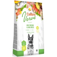 Calibra Dog Verve GF Adult Medium & Large Salmon & Herring 12 kg - Granule pro psy