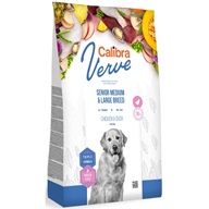 Calibra Dog Verve GF Senior Medium & Large Chicken & Duck 12 kg - Granule pro psy