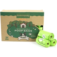 Aminela eko sáčky na psí exkrementy 24 rolí - WC pro psy, sáčky, pleny atd.