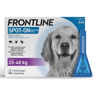 Frontline spot-on pro psy L a.u.v. sol 3 x 2,68 ml - Antiparazitika pro psy, pinzety na klíšťata