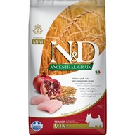 N&D ANCESTRAL GRAIN Chicken & Pomegranate Senior Mini 2,5 kg - Granule pro psy