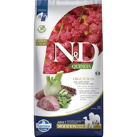 N&D QUINOA Dog Digestion Lamb Adult Medium & Maxi 7 kg - Granule s krátkou exp.