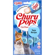 Inaba Churu Pops cat snack tuňák 4x15 g - Pamlsky pro kočky