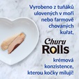 Inaba Churu Rolls cat snack kuře a tuňák 4x10 g - Pamlsky pro kočky