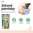 Inaba Churu Rolls cat snack kuře, tuňák a hřebenatka 4x10 g - Pamlsky pro kočky