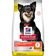 Hill's Science Plan Canine Perfect Digestion Small & Mini 6 kg - Granule pro psy