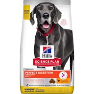 Hill's Science Plan Canine Perfect Digestion Large Breed 14 kg - Granule pro psy