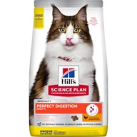 Hill's Science Plan Feline Perfect Digestion 7 kg - Granule pro kočky, krmivo pro kočky