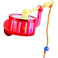 Hračka pták plast "hud.nástroje" mix druhů, Flamingo - Hračky, bidýlka, hnízda, koupelny