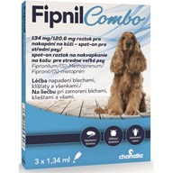 Fipnil Combo spot-on pro psy M 3 x 1,34 ml - Pipety (Spot On)