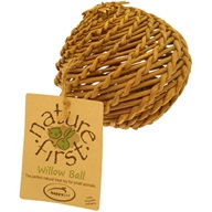 Hračka hlod. přírodní proutí pletená koule NatureFirst 13cm - Hračky, kolotoče, prolézačky