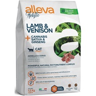 ALLEVA HOLISTIC Cat Dry Adult Lamb&Venison 1,5kg - Výprodej