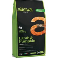 ALLEVA NATURAL Dog Dry Adult Lamb&Pumpkin Mini 2kg - Granule s krátkou exp.