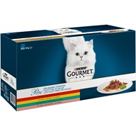 Gourmet Perle cat kaps.- Multip.minifiletky maso 60 x 85 g  - Mokré krmivo