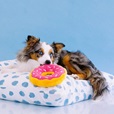 ZippyPaws Donutz  jahodový - Hračky pro psy