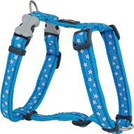 Red Dingo postroj Stars White on Blue 25 mm × 56–80 cm - Výprodej