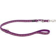 Red Dingo přep.vodítko Daisy Chain Purple 15mmx200cm - Výprodej