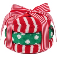Rosewood Festive doughnuts donut 3ks - Hračky pro psy