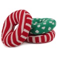 Rosewood Festive doughnuts donut 3ks - Hračky pro psy